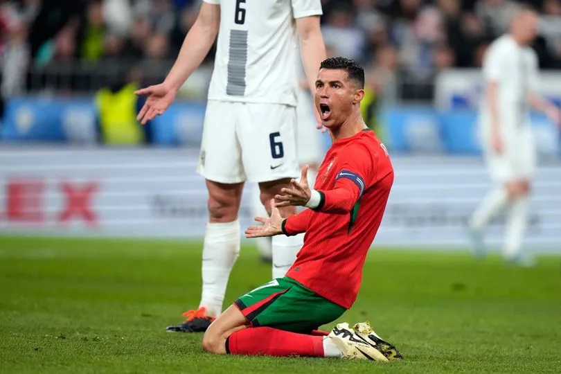 Ronaldo Tergagap, Portugal Dihantam Kekalahan dari Slovenia